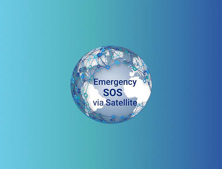 قابلیت Emergency SOS via Satellite